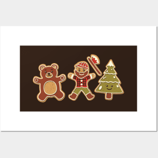 Gingerbread Forest Lumberjack by Tobe Fonseca Posters and Art